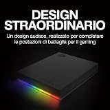 Seagate FireCuda Gaming Hard Drive 2TB, External Hard Drive HDD, USB 3/2, RGB LED lighting, Data Rescue Services (STKL2000400) - 7