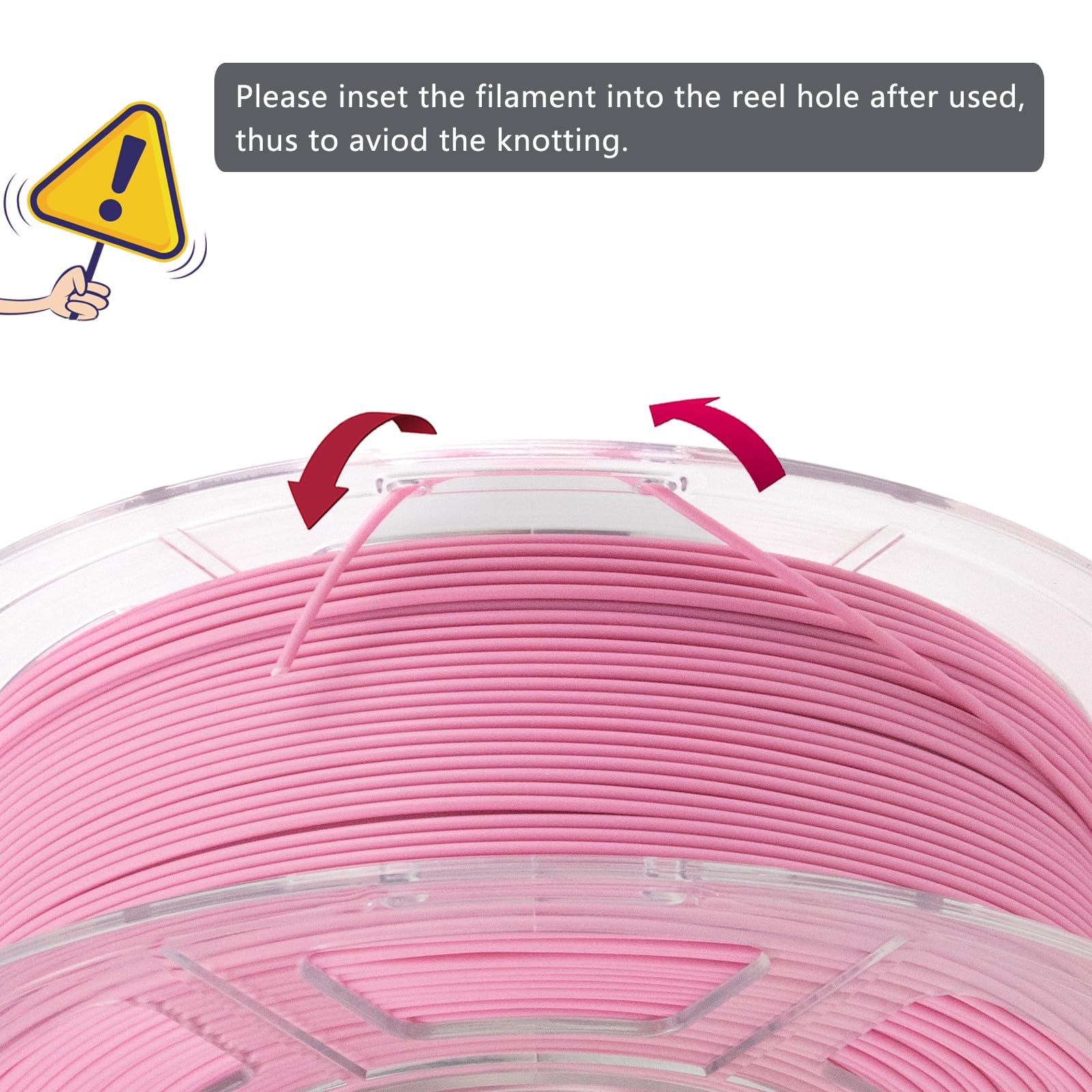 iSANMATE Pink PLA 3D Filament - Fast Printing! -4 iSANMATE Pink PLA 3D Filament - Fast Printing! -4