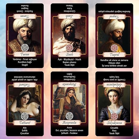 Mystical Katina Love Horoscope Prophecy Tarot Deck / Explained 68 Cards