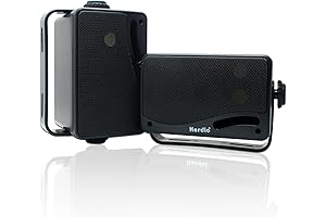 Herdio 3.5" Outdoor Bluetooth Speakers Waterproof: Experience Premium Sound Outdoors
