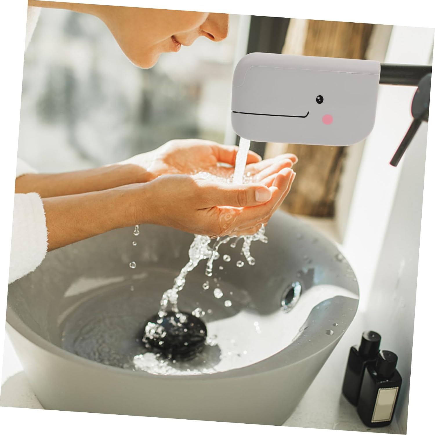 Whale Faucet Cover for Baby Safety Silicone Spout Guard for Bathtub 1-Piece Spout Protector Cartoon Design for Kids Easy Install