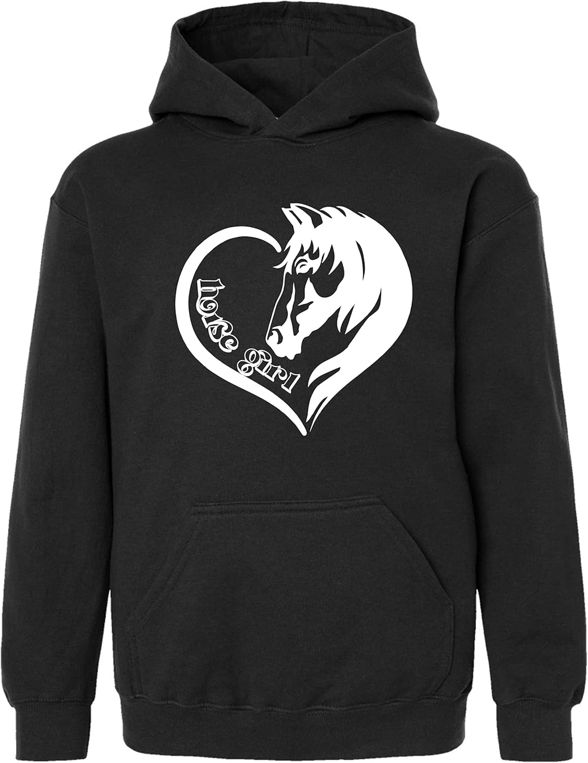 Go All Out Horse Girl Loves Horses Gift Idea Mens Women Youth Sweatshirt Hoodie