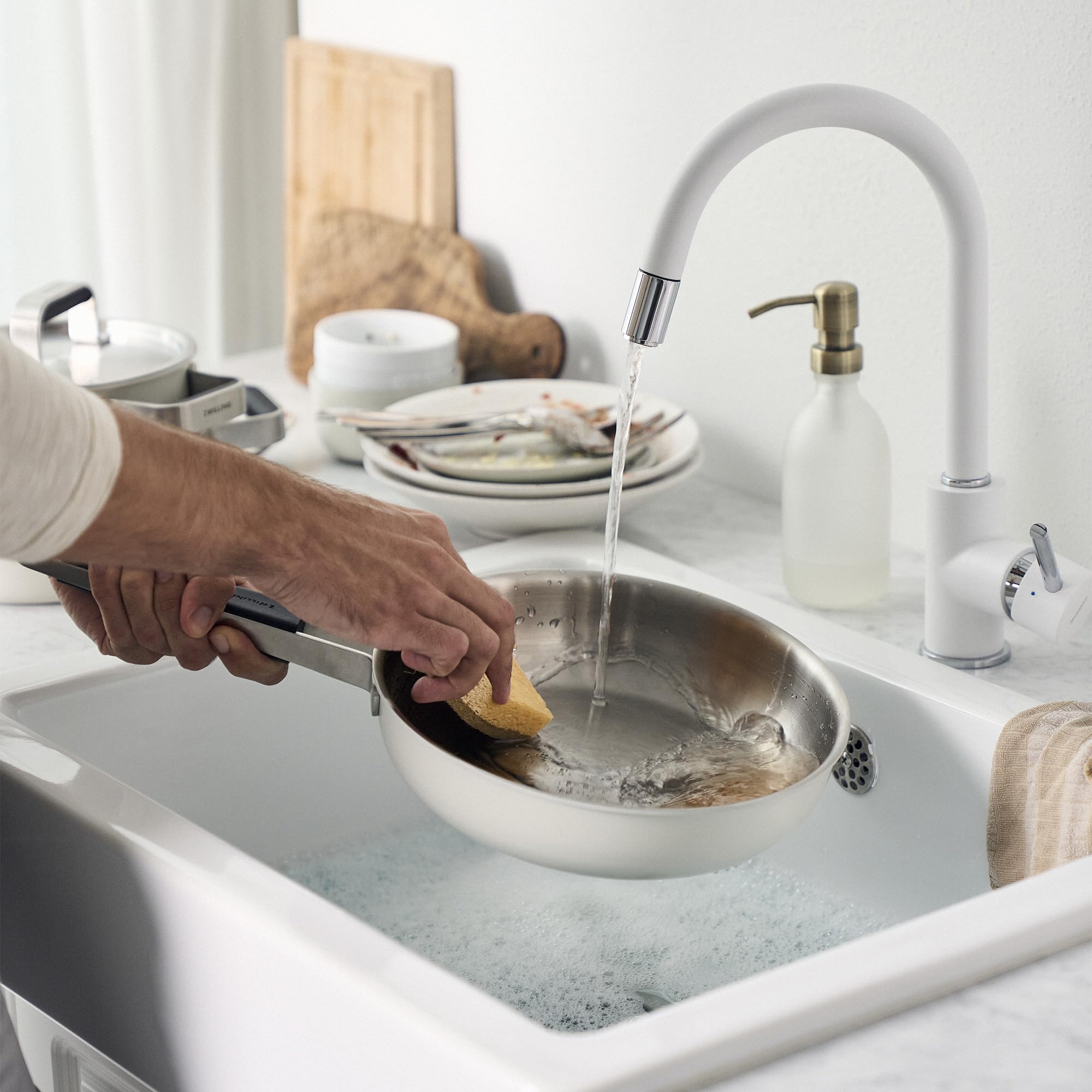 ZWILLING Pure Bratpfanne Aus Edelstahl, Keramik, An Produktbild-Vorschau 6