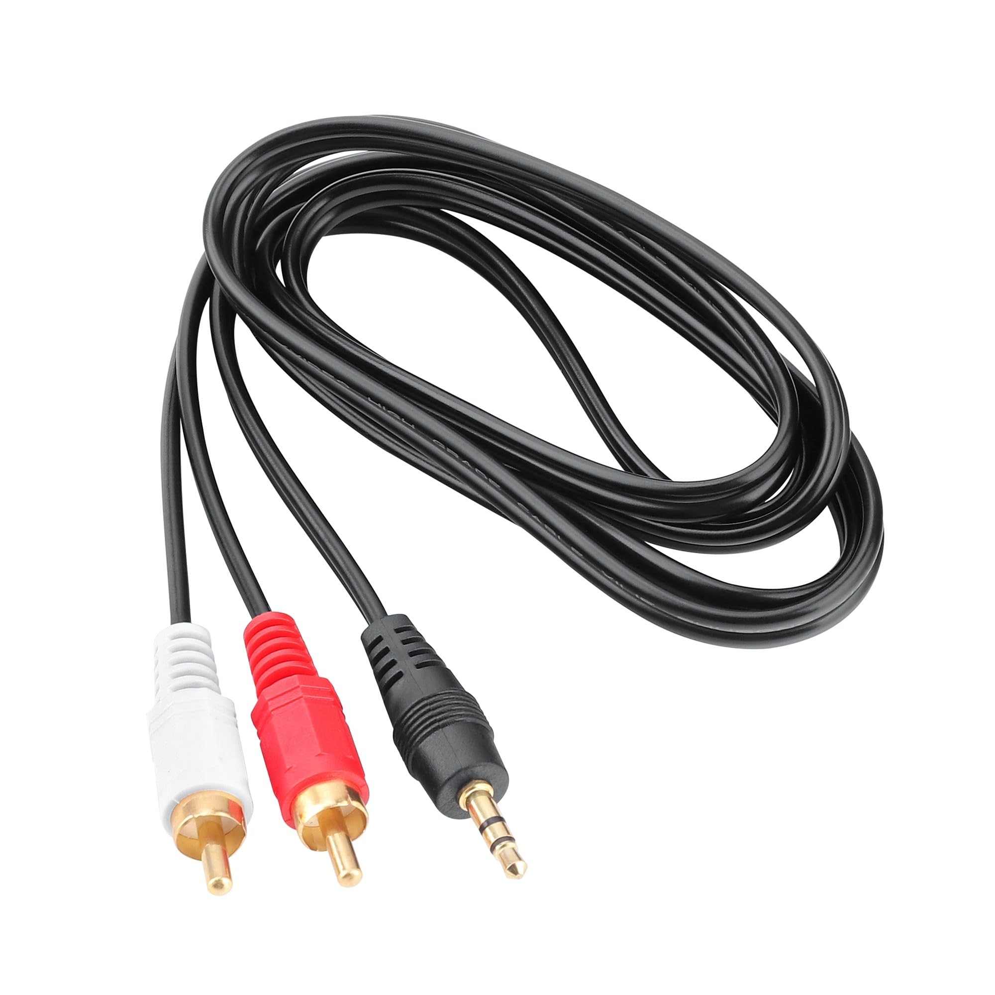 Tomatosd 3.5mm to 2 RCA Audio Cable Cord Compatible with Samsung HW-H45C HW-F355 Sound Bar Speaker