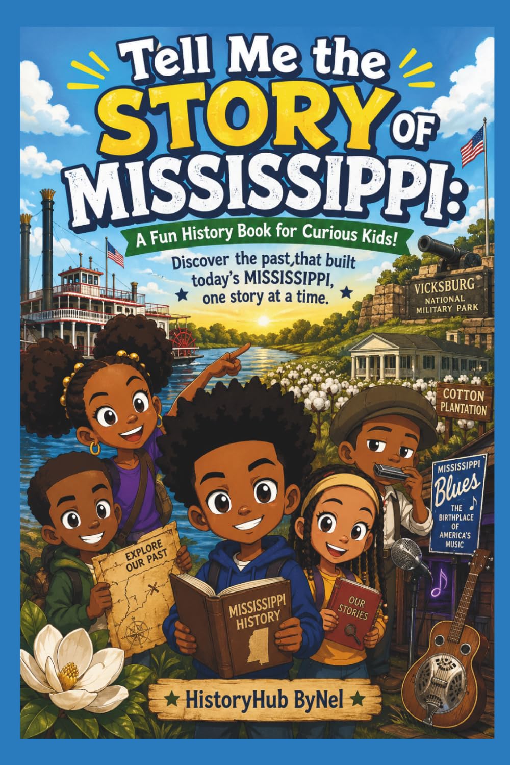 Tell Me the STORY OF MISSISSIPPI: A Fun History Book for Curious Kids!: Discover the past that built today’s [State], one story at a time.: 27 (Collection of State Histories of the USA)