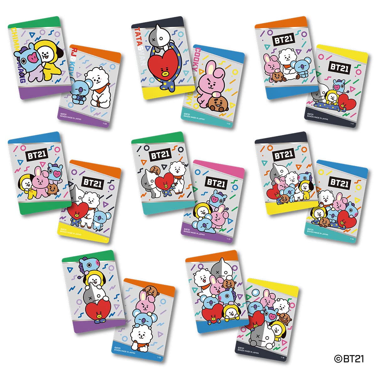 BT21 メダルセット 8種BTSキャラクター Amazon.co.jp: バンダイ (BANDAI) BT21 メタルカードコレクション(BOX