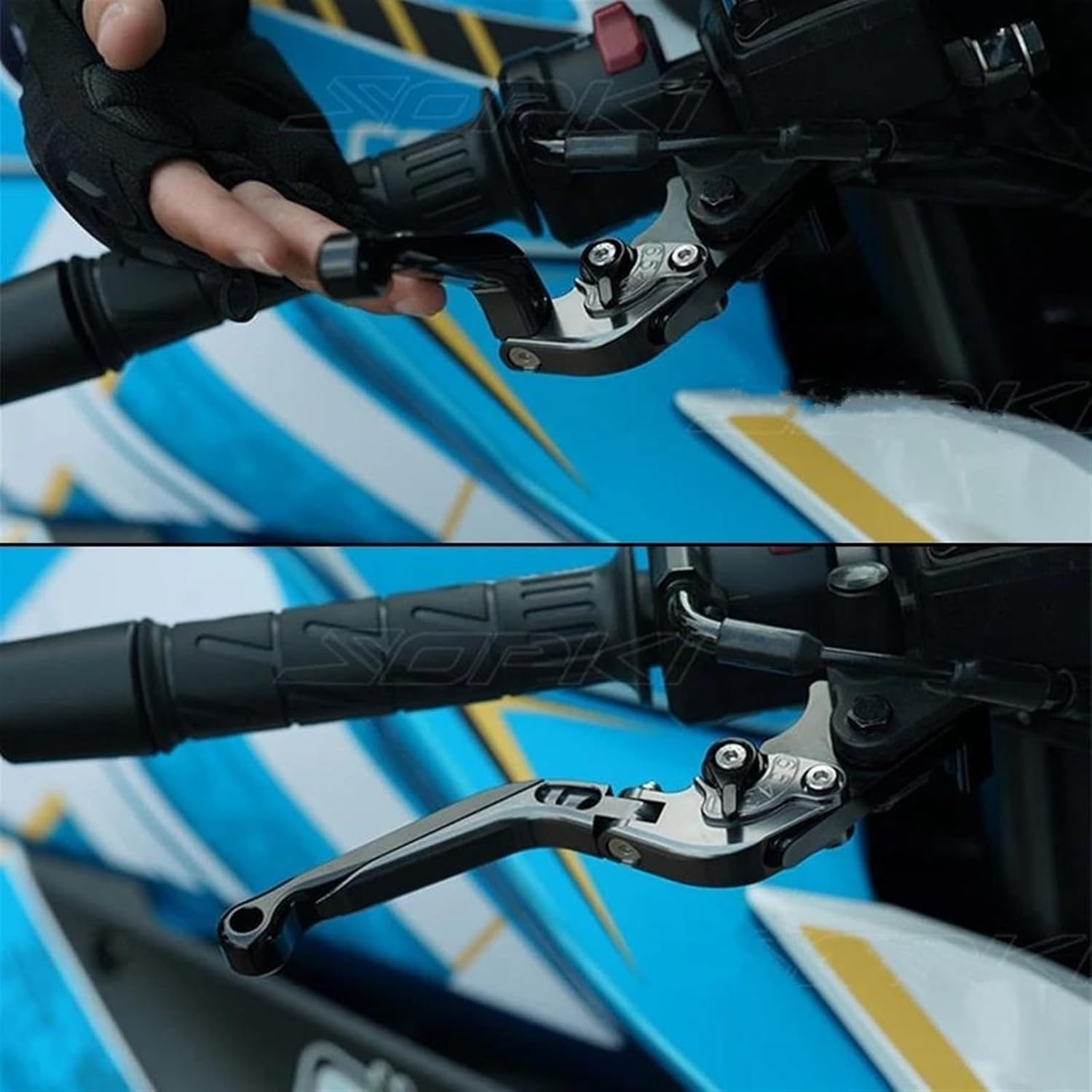ブレーキハンドルレバーパーチクラッチブレーキレバー カワサキ 125