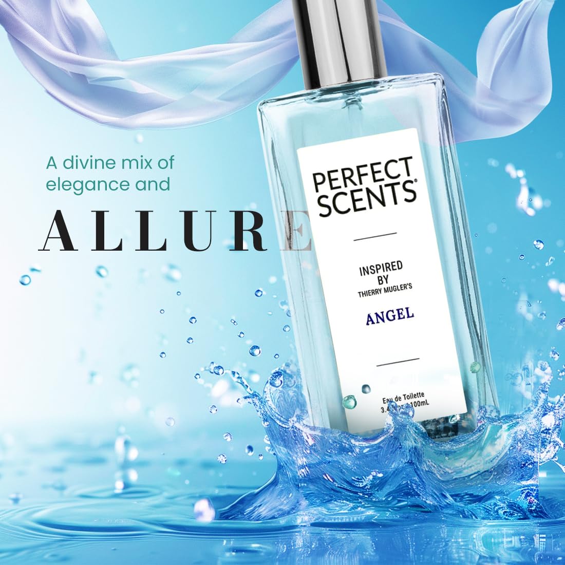 Perfect Scents Fragrances | Women’s Eau de Toilette | Vegan and Paraben Free | 3.4 Fluid Ounces - Image 2