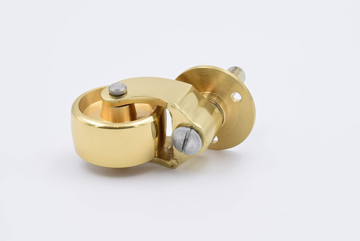 4個セットブラス（真鍮)キャスター 1-1/4” マシンスクリュー（機械ネジ）