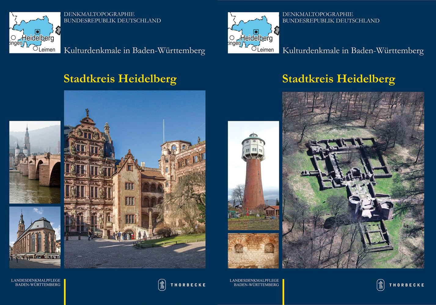 Stadtkreis Heidelberg habiller un mur vide avec un plan élégant