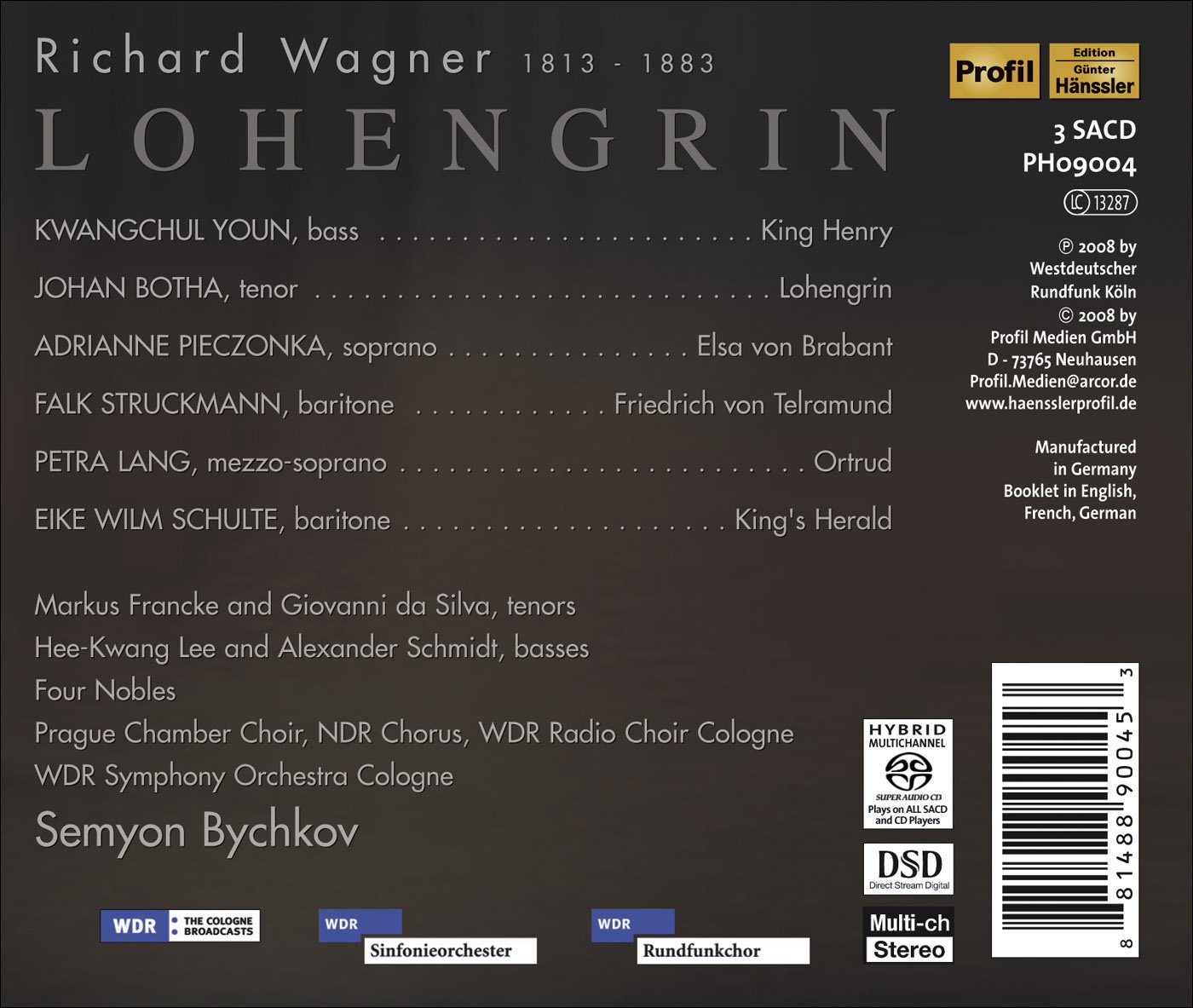 WAGNER: Lohengrin