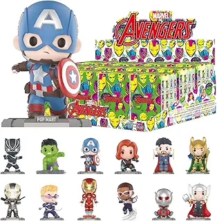 【POP MART 公式ストア】MARVEL アベンジャーズ シリーズ 【1ピース】 ポップマート ブラインドボックス フィギュア おもちゃ ガチャガチャ プラモデル ギフト 推し活 ポプマ 正規品