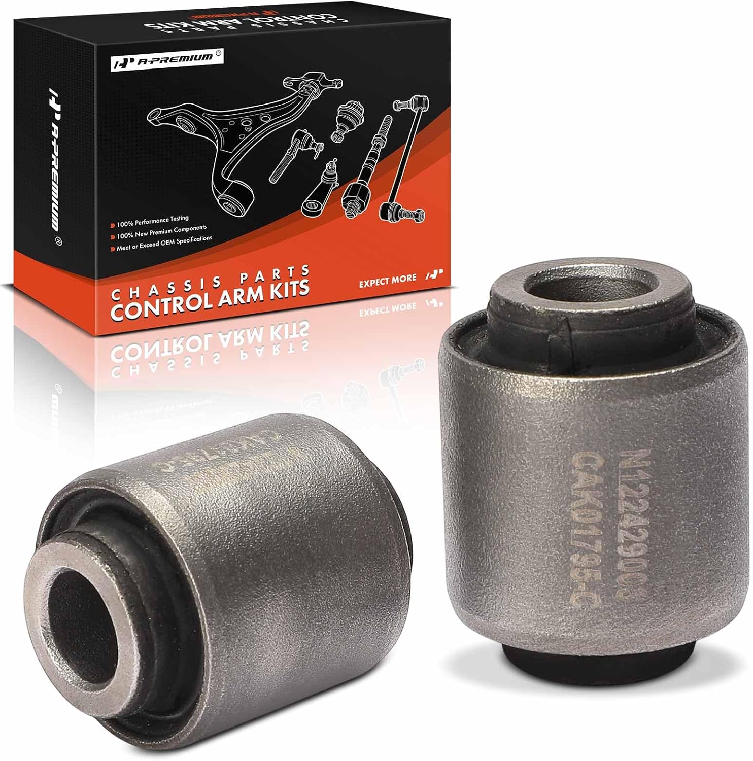 A-Premium 2 x Rear Control Arm Bushing Kit, Compatible with Nissan Altima 2007 2008 2009 2010 2011 2012