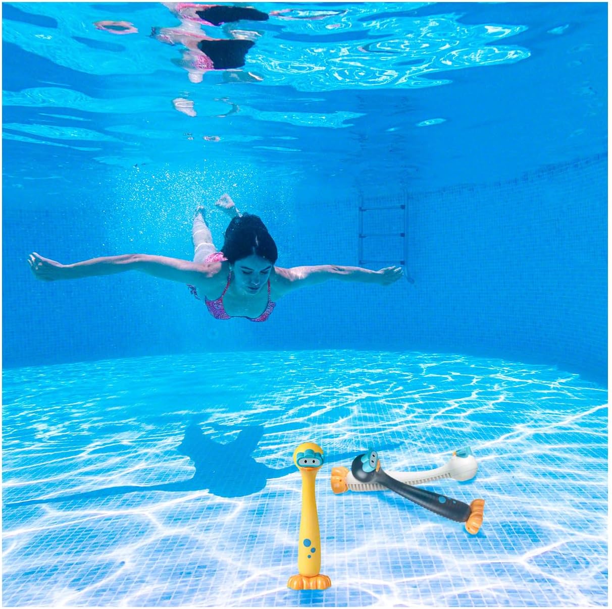 Beco Lazy Duck Diving Animal Set, 3-Piece