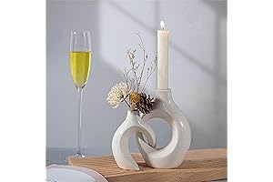 Ceramic Candle Holder for Modern Home Decor