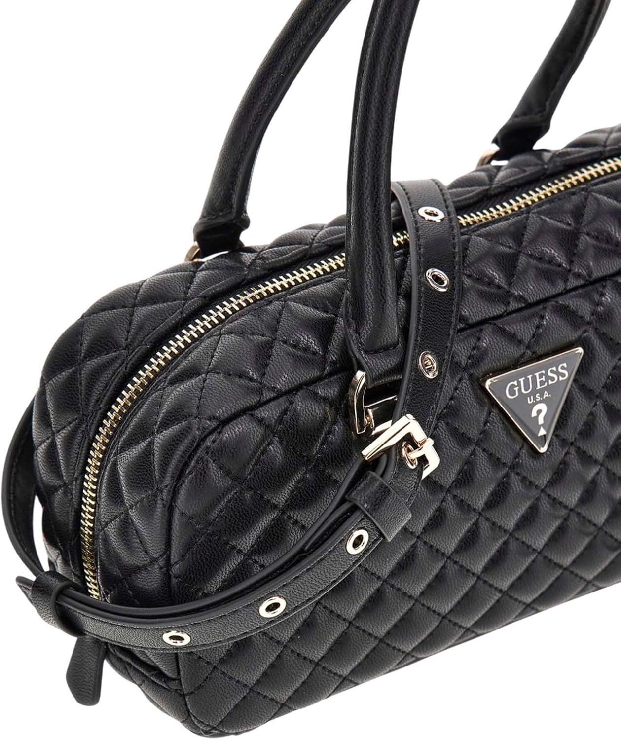 GUESS Women's Eco Rianee Satchel