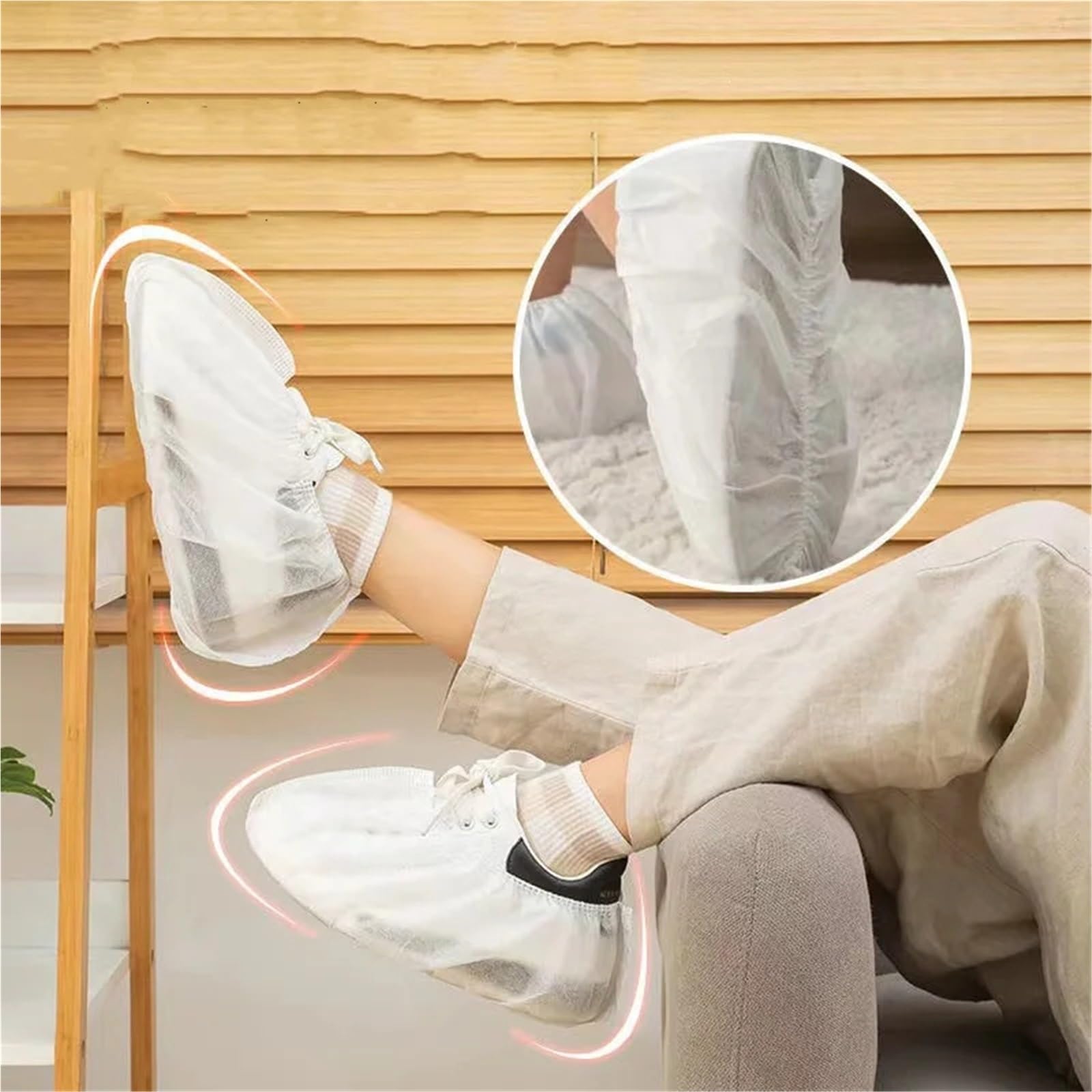 20 pares de cubiertas antideslizantes for zapatos, cubrezapatos impermeables, protectores reutilizables for botas for interiores, hogar, oficina y lugar trabajo para Protección
