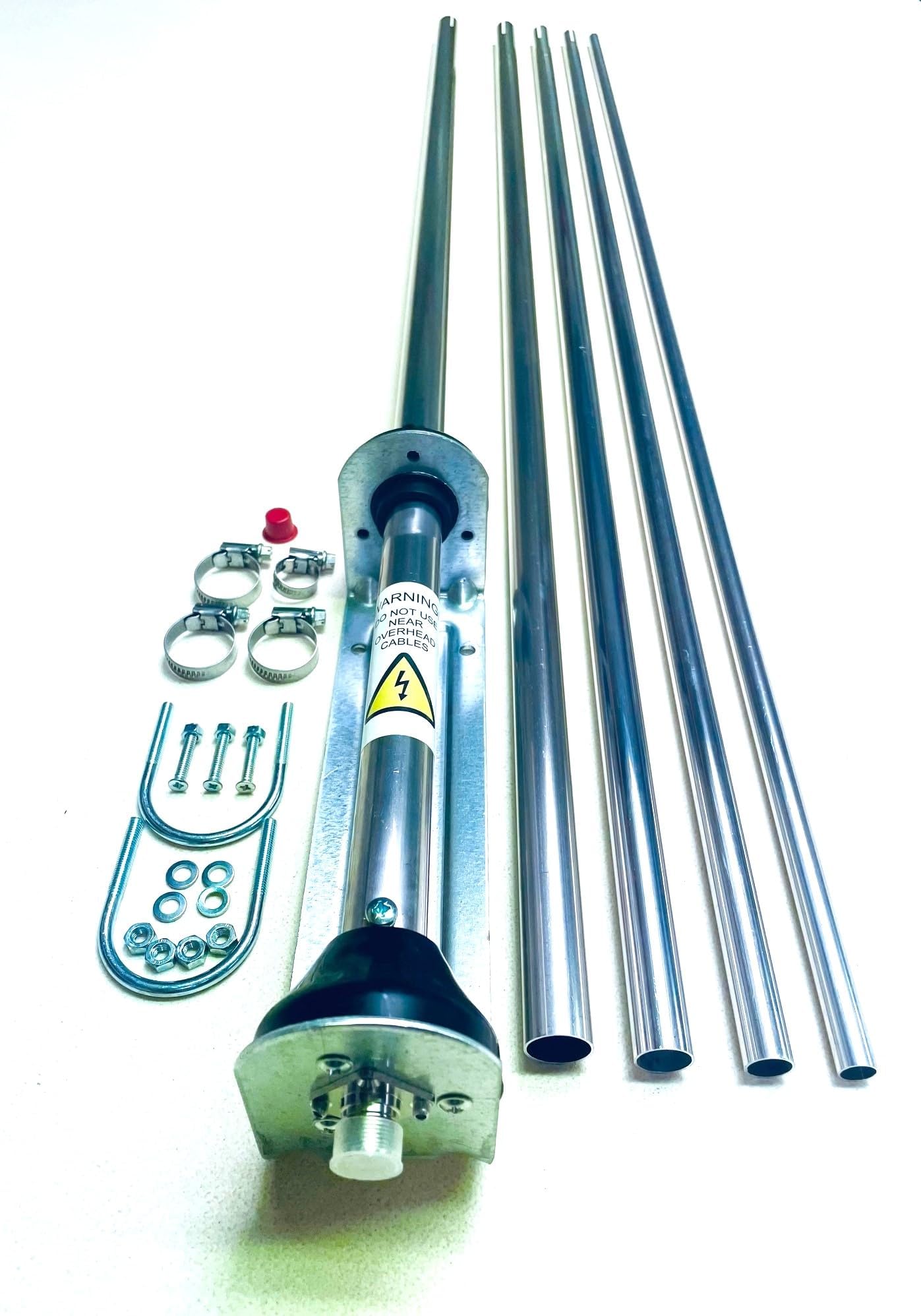 Sigma Venom 1/2 wave Silver Rod CB Base Station antenna 10 & 11 Meters