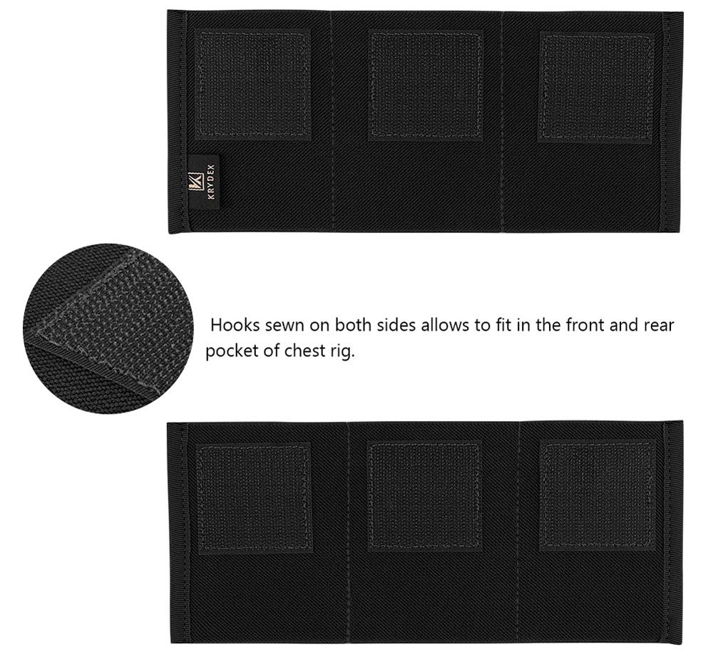 Buy KRYDEX Triple 5.56 Magazine Holder Elastic Mag Holder with Hook