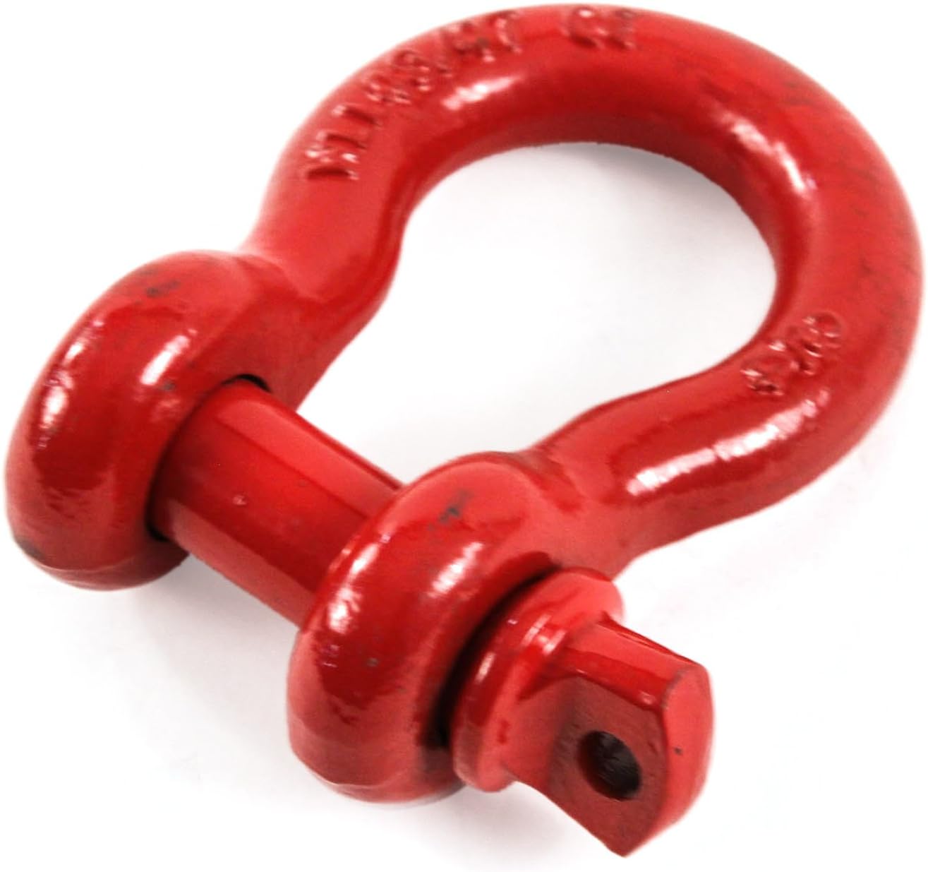 Red Hound Auto 2 Shackles 3/4 Inches Galvanized D Ring Marine Anchor Bow with Screw Pin 4.5 Ton