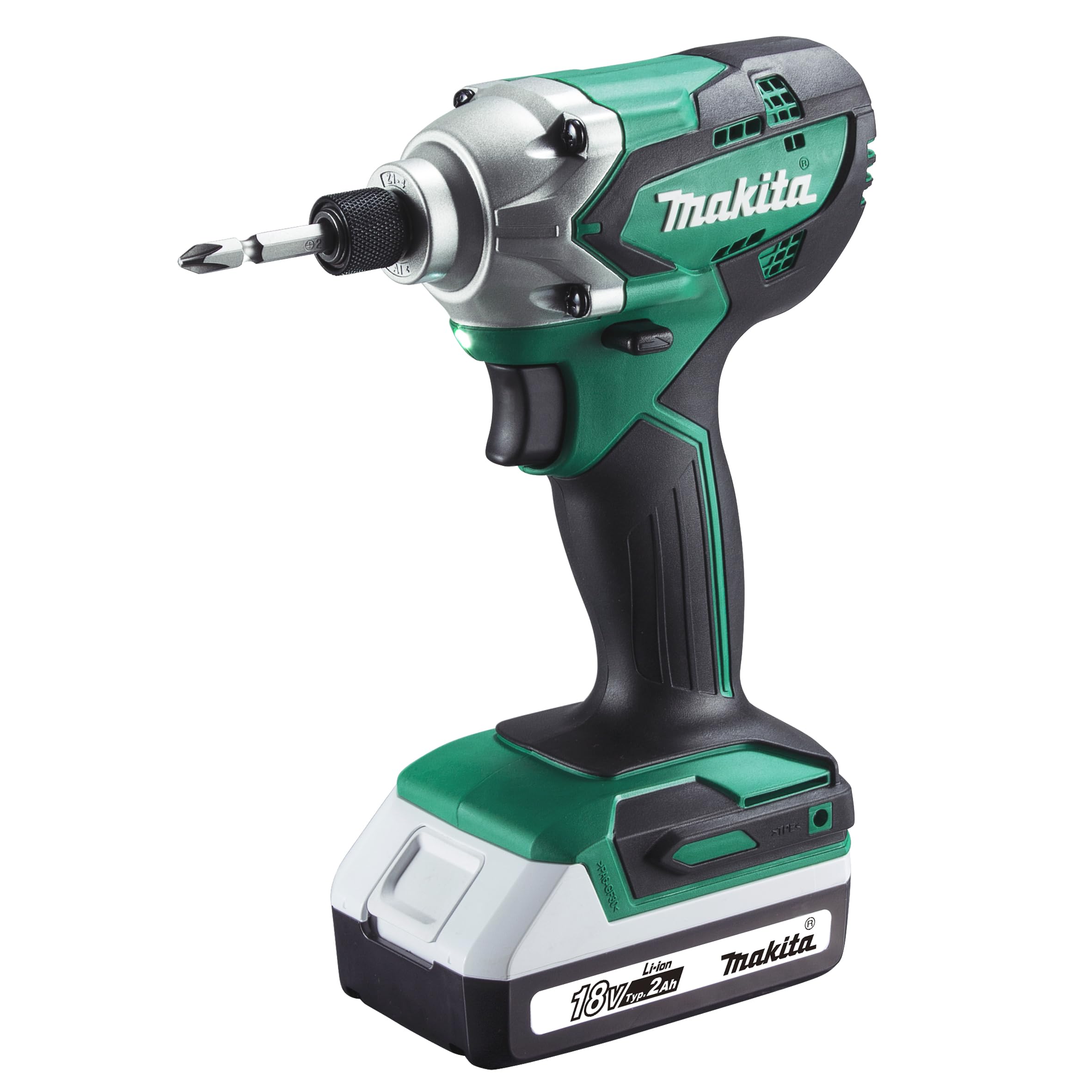Amazon | マキタ(Makita) 充電式インパクトドライバ 18V2Ah バッテリ2 