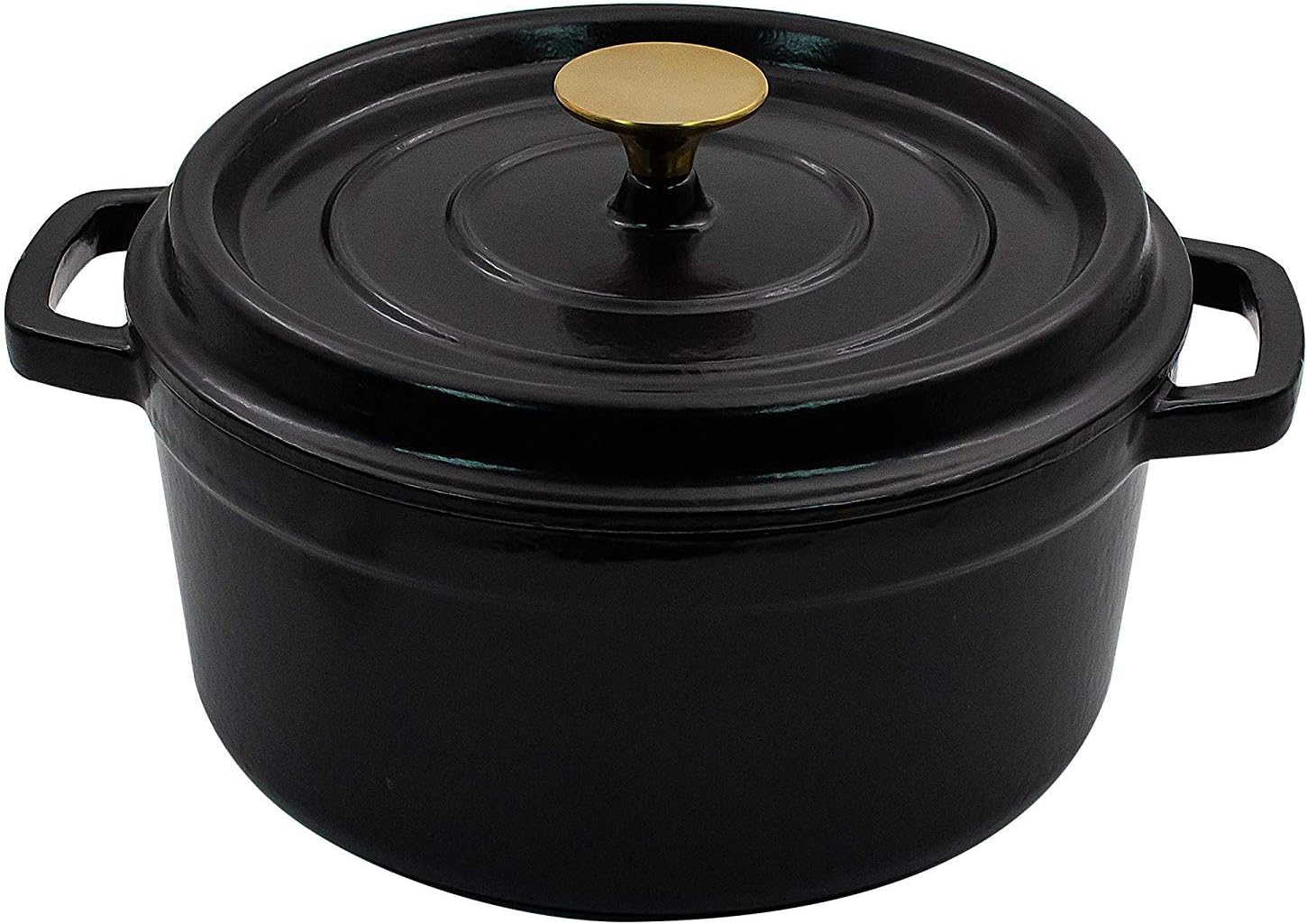AIDEA Enameled Cast Iron Matte Dutch Oven Pot with Lid-3 Quart All-round for Preparing Low and Slow Cooking Meals