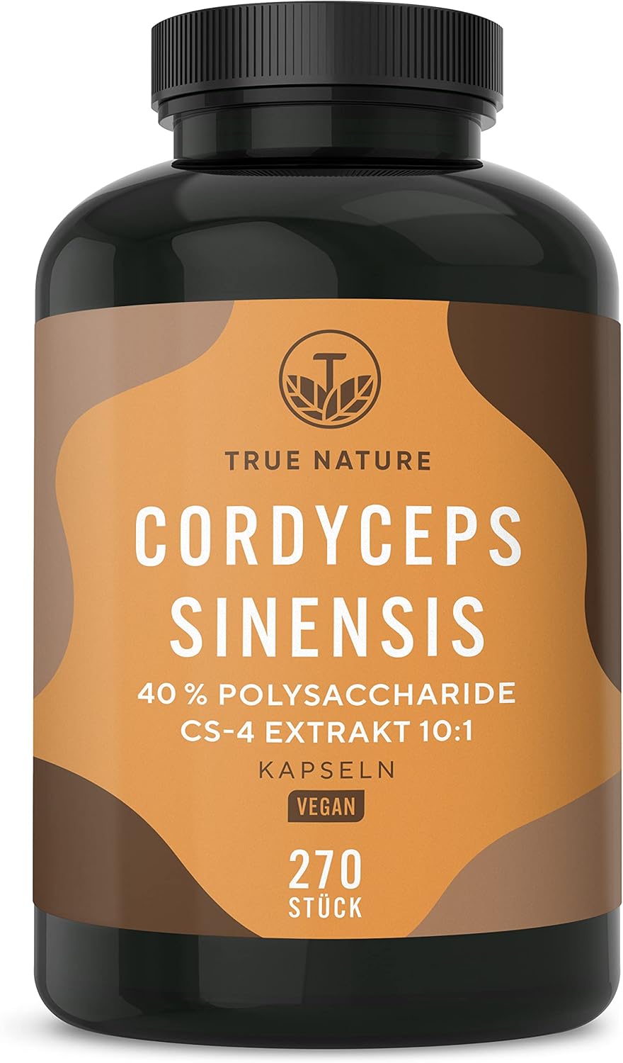 Cordyceps Sinensis (CS4 Extrakt) 270 Kapseln mit 40 bioaktiven