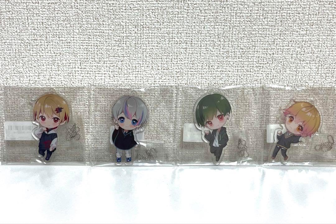 シクフォニ アクリルキーホルダー 旧日常 4点 シクフォニ アクリル