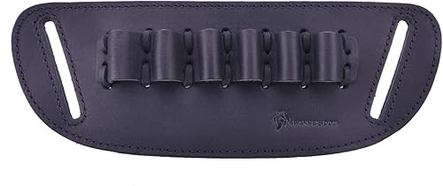 Cartucho de cuero para cinturón de soporte de bucle para cinturón de funda deslizante para .30-30 .357 .308 .45-70 30-06 12GA 16GA 20GA