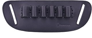 Leather Cartridge Loop Holder Belt Slide Holster Shell Loops for .30-30 .357 .308 .45-70 30-06 12GA 16GA 20GA - WAYNE'S DOG