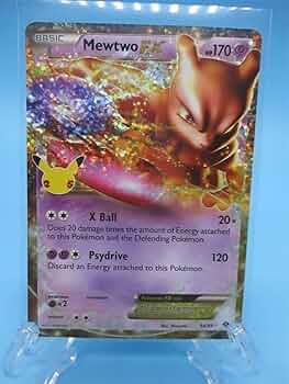 Pokemon Celebrations 25th Anniversary Mewtwo EX 54/99