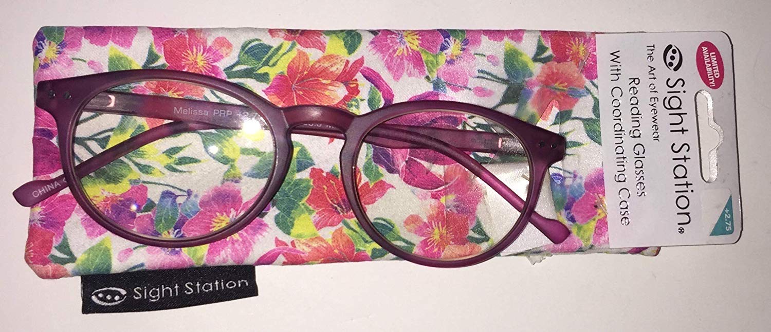 Women Fashionmelissa Reading Glasses With Case 50 Desertcart