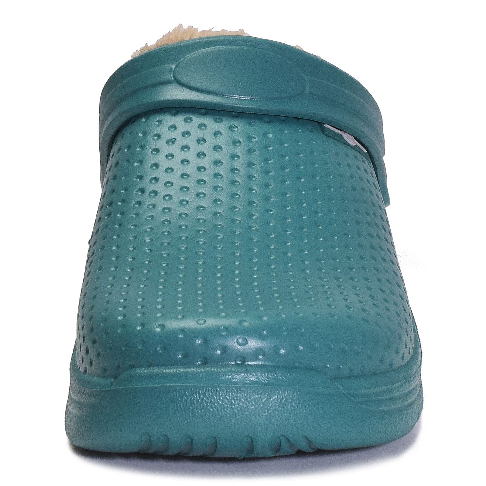Zoccoli e Sabot Uomo Donna Ciabatte da casa Pelliccia Foderato Pantofole Impermeabile Scarpe da Giardino Antiscivolo Inverno Clogs All'aperto