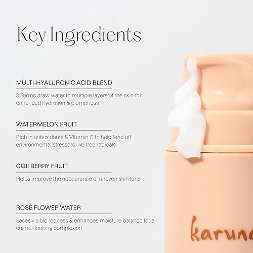 Miniatura 6 de Karuna - Crema hidratante todo el día, crema facial antiarrugas fuera de set Sequedad y líneas finas - Hidratante facial hidratante, extracto de