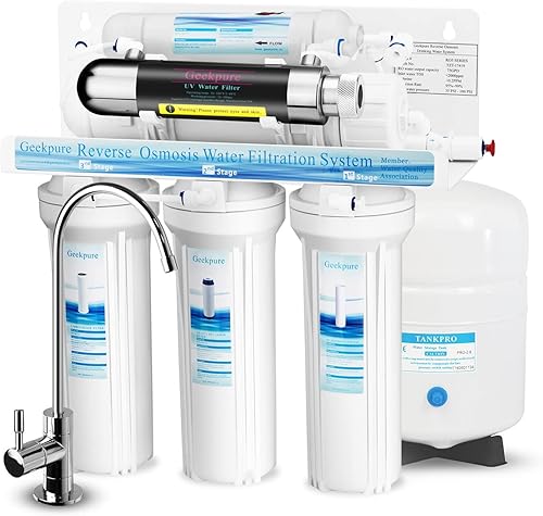 Geekpure 6-Stage RO System with UV