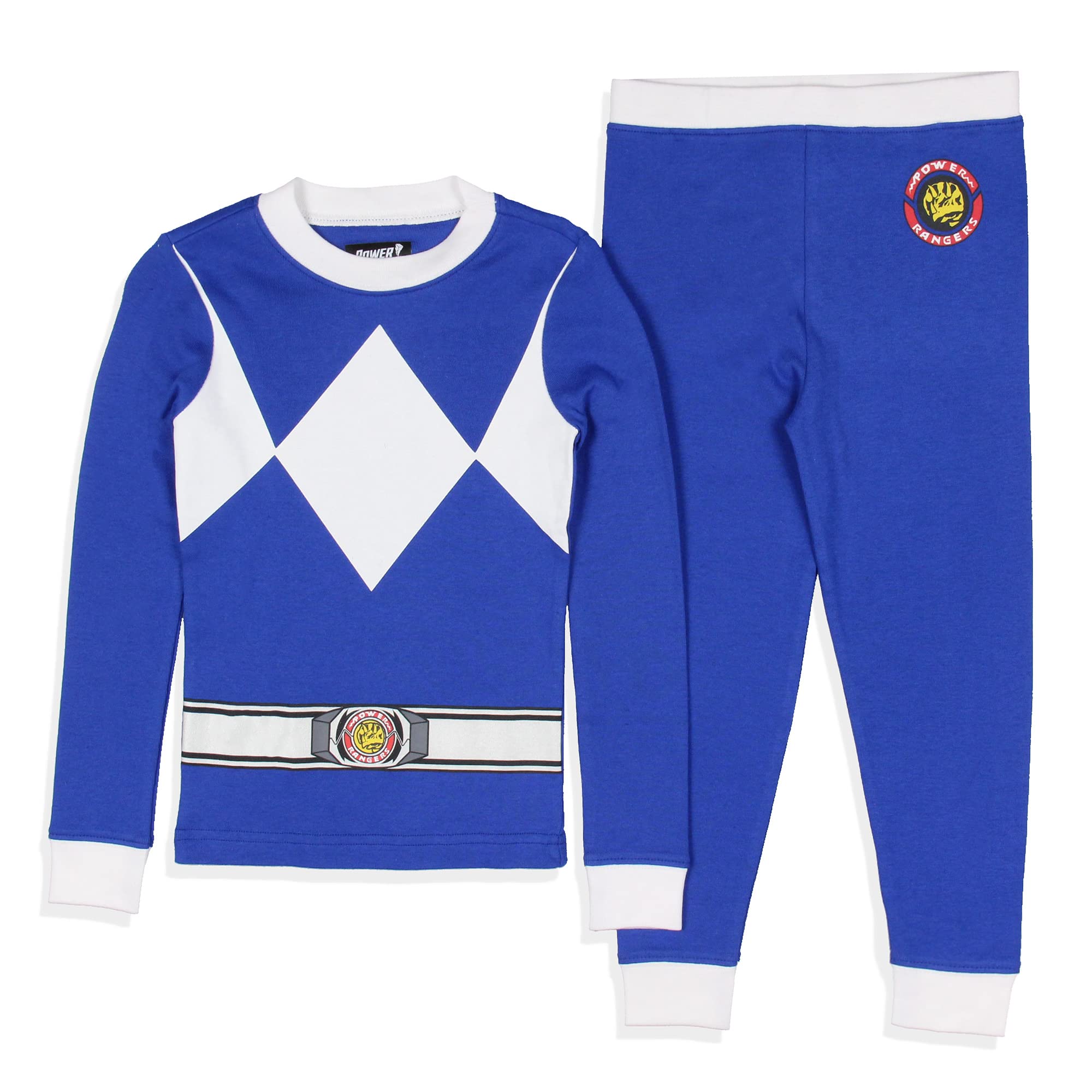 INTIMO Power Rangers Toddler Boys' Red Ranger Character Costume Sleep Pajama Set