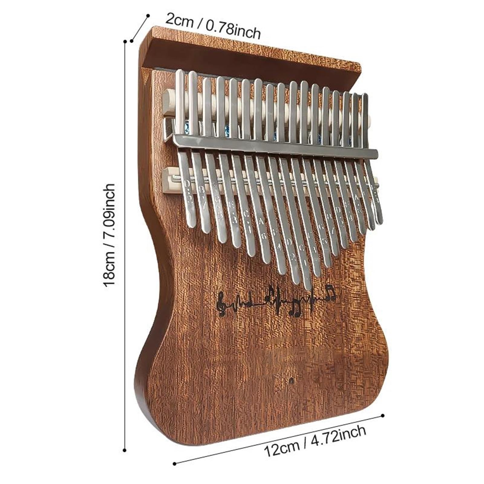 Kalimba portátil Kalimba Con Apoyo | Esta kalimba hace que aprender sea divertido