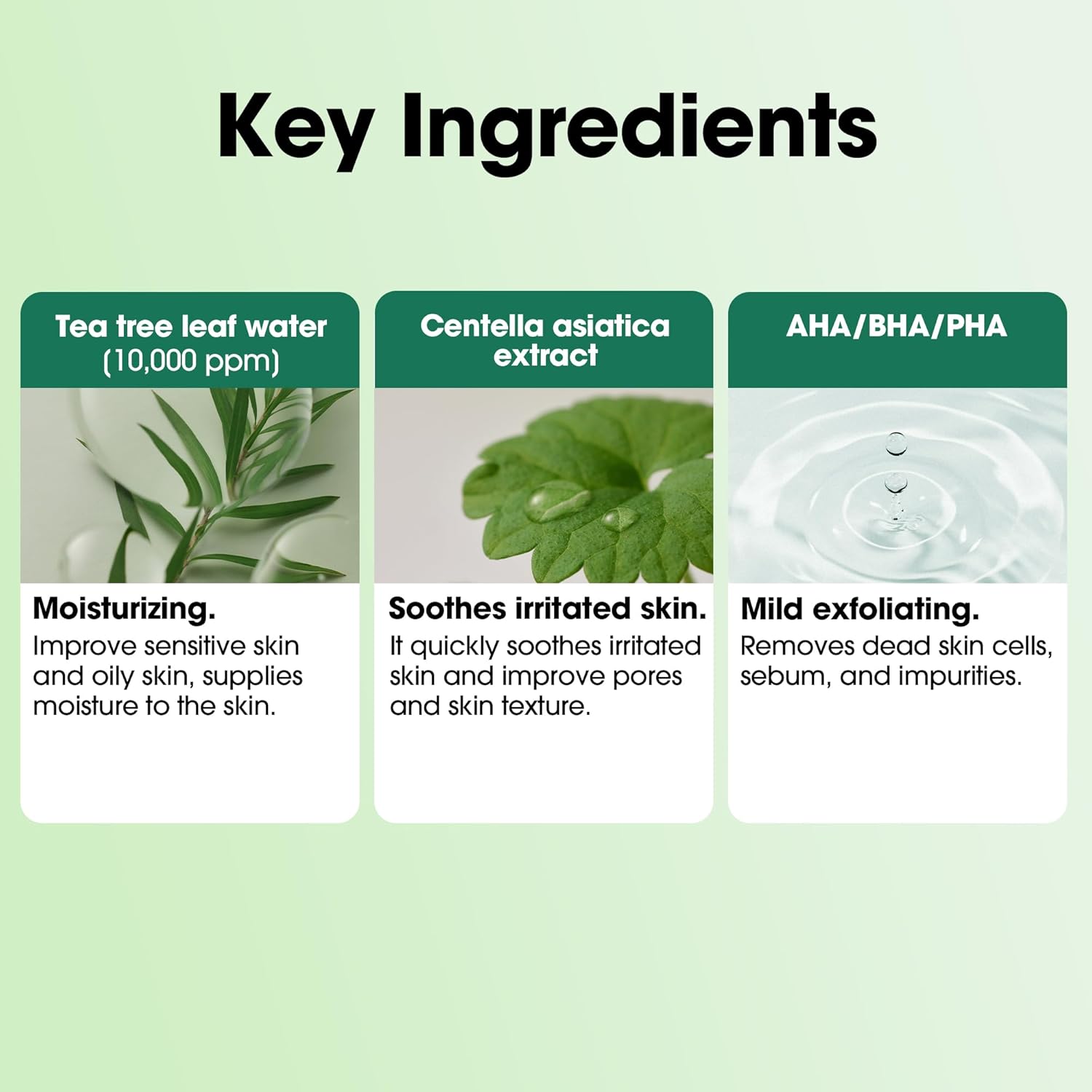 SOME BY MI AHA BHA PHA 30 Days Miracle Serum - 1.69oz, 50ml - Daily Centella Ampoule Serum with Niacinamide for Soothing, Calming and Clear Skin - Pore, Sebum and Blackhead Care - Korean Skin Care - Image 3