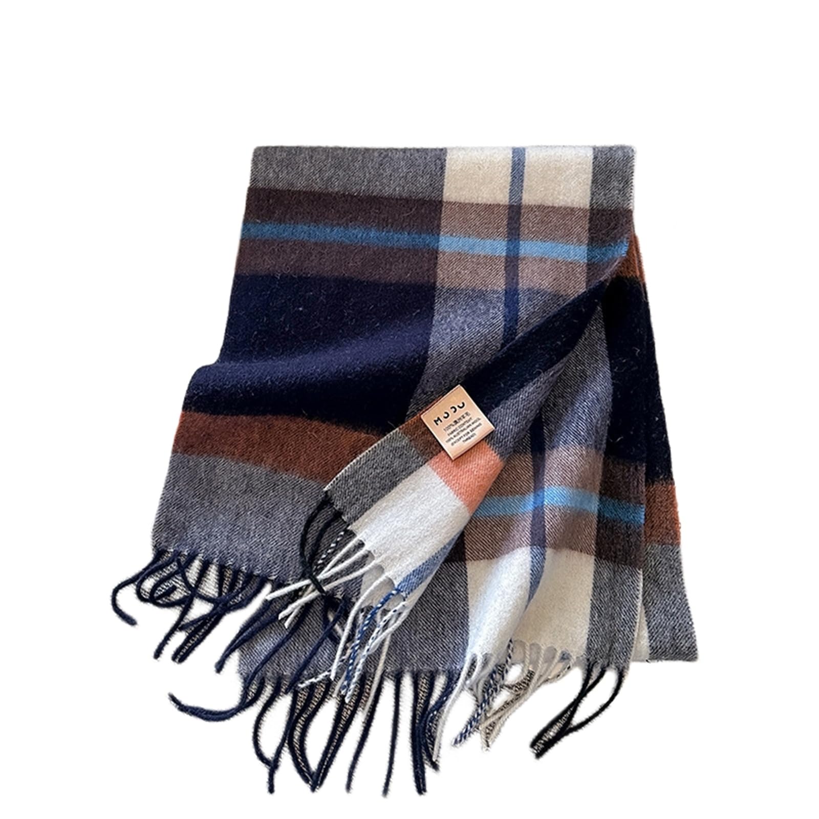 Sciarpa Autunno E Inverno Sciarpa Unisex in Lana Classica British Sciarpa 180 * 32Cm