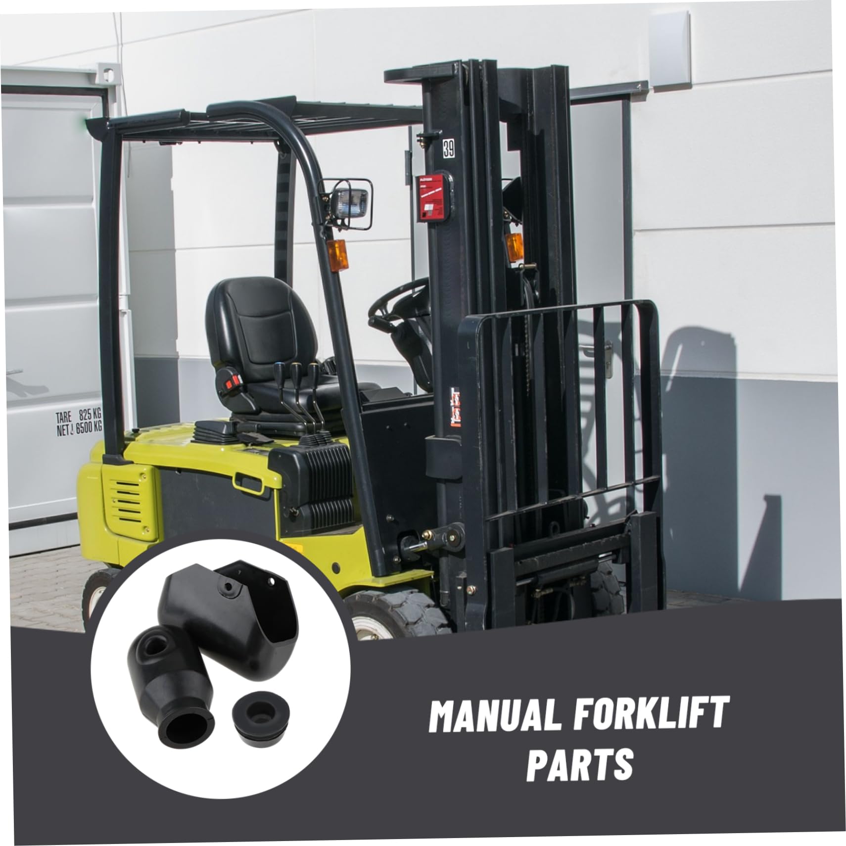 Set di 3 accessori per carrelli elevatori, serbatoio dell'olio portatile per transpallet, parti di cilindro per auto professionali per kit di riparazione di serbatoi dell'olio per auto