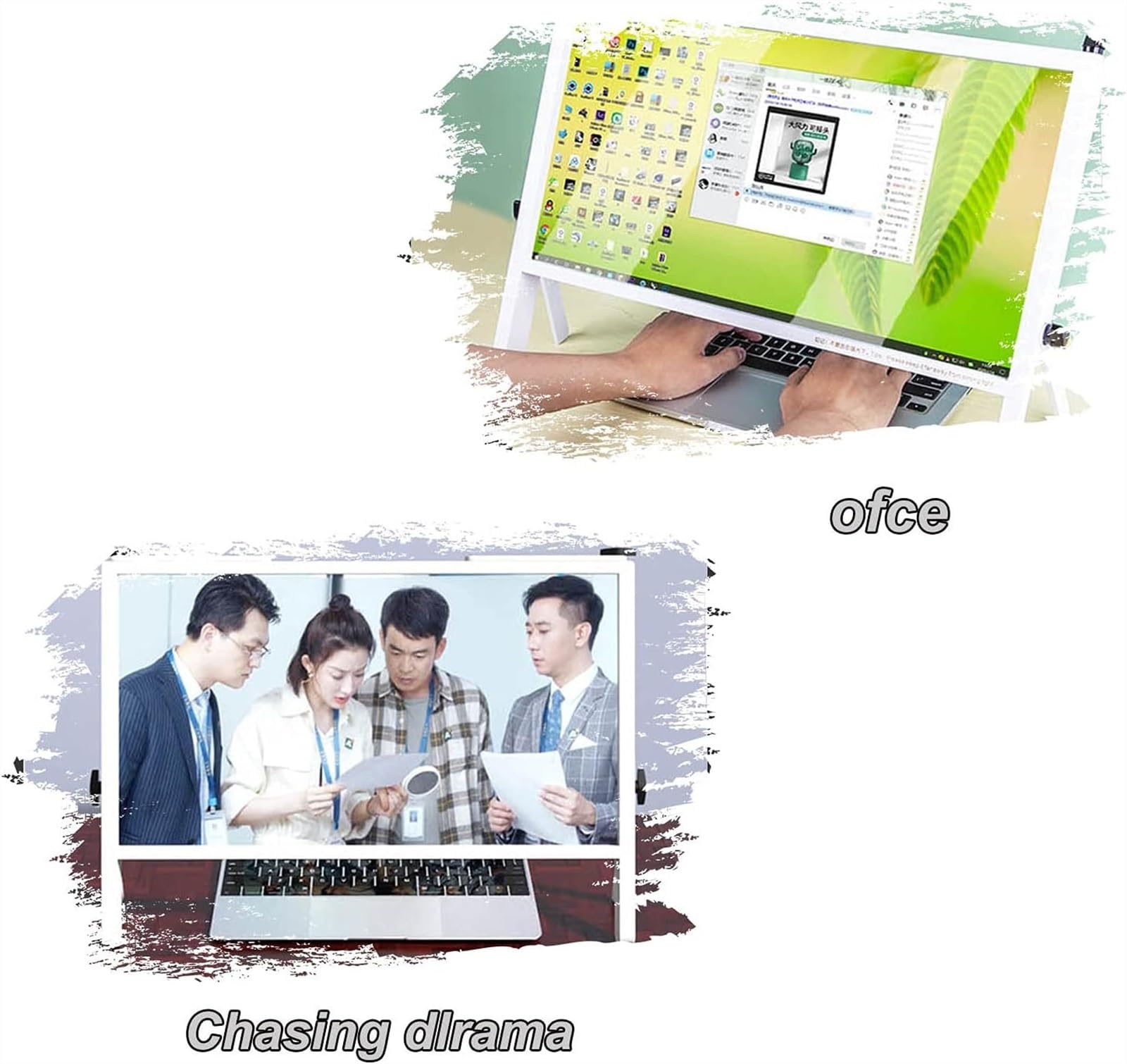 Lente d'Ingrandimento dello Schermo del Laptop, Tablet Portatile, Lente d'Ingrandimento del Computer, proiettore, Compatibile con Il Cellulare