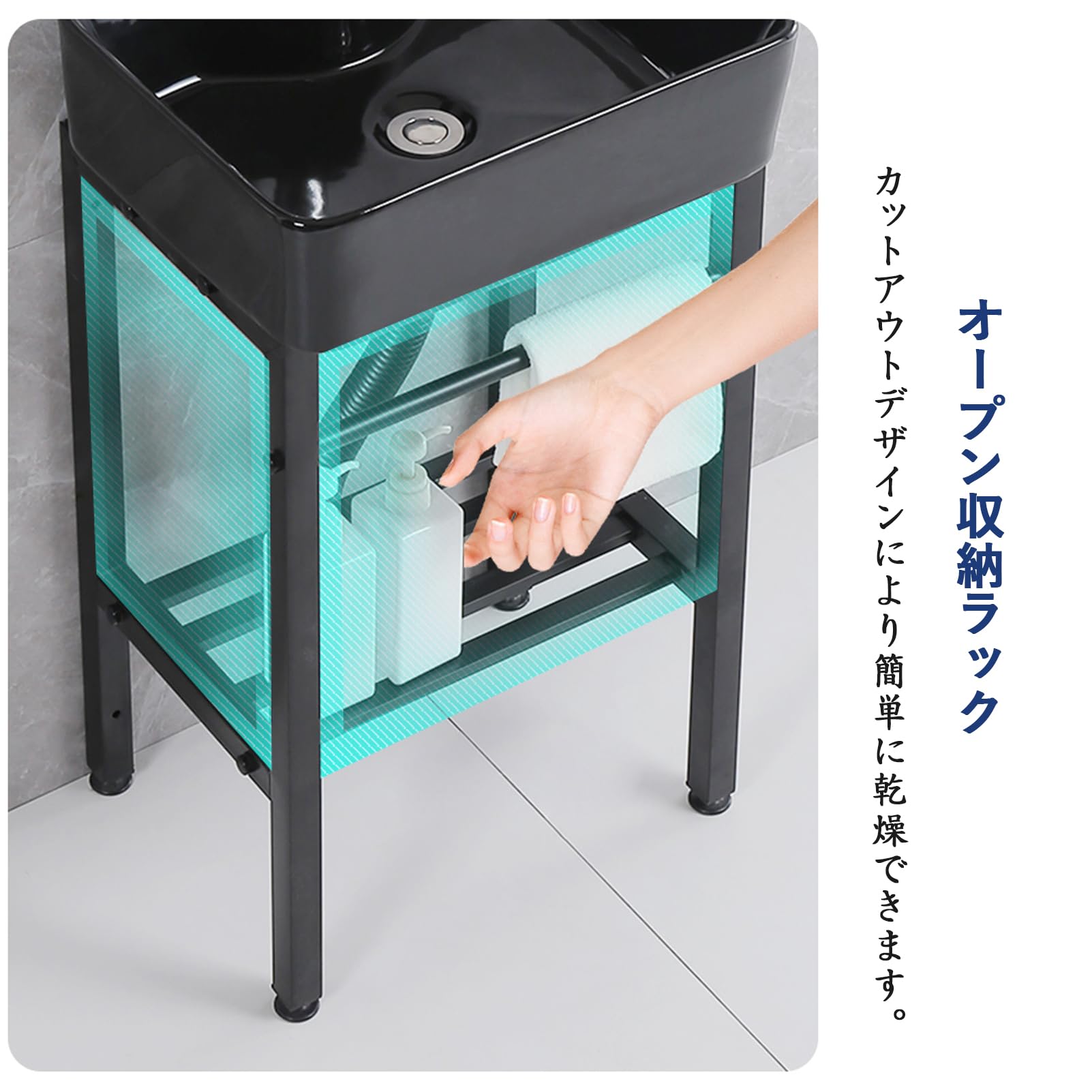 Amazon.co.jp: 流し台 ガーデンシンク 高さ83CM 多機能の流し台 屋外