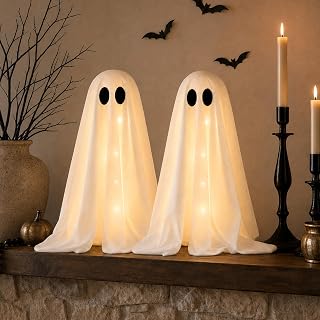 Halloween Light Up Ghosts