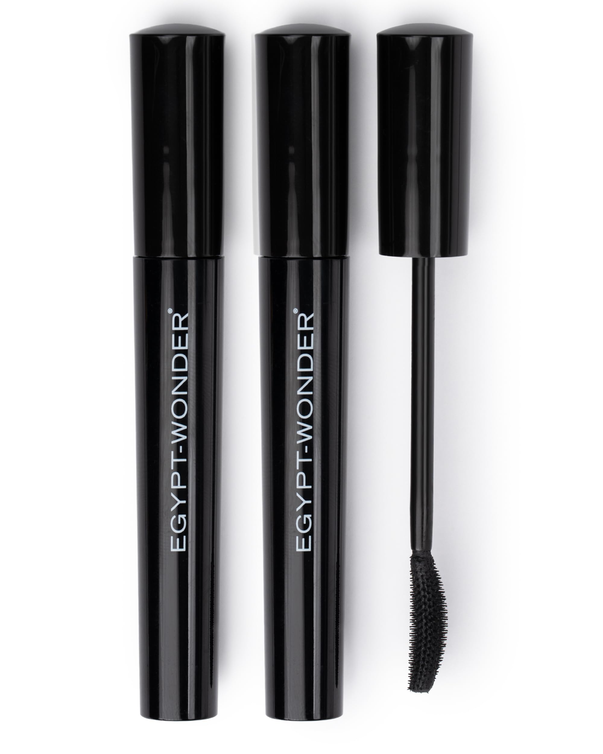EGYPT-WONDER Grow & Tint Mascara Set da 2 pezzi – Mascara volumizzante resistente all'acqua con effetto colorante – per ciglia definite e curate – Made in Germany