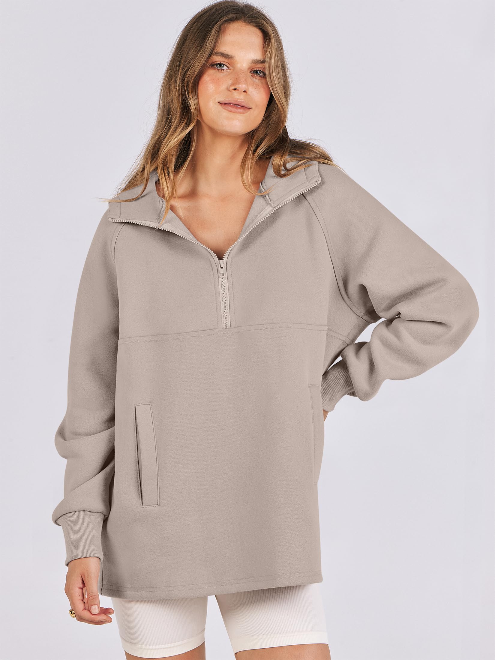 Damskie bluzy z kapturem z zamkiem błyskawicznym oversize bluzy polarowe z długim rękawem swetry z kieszenią 2024 nastolatki ubrania preppy