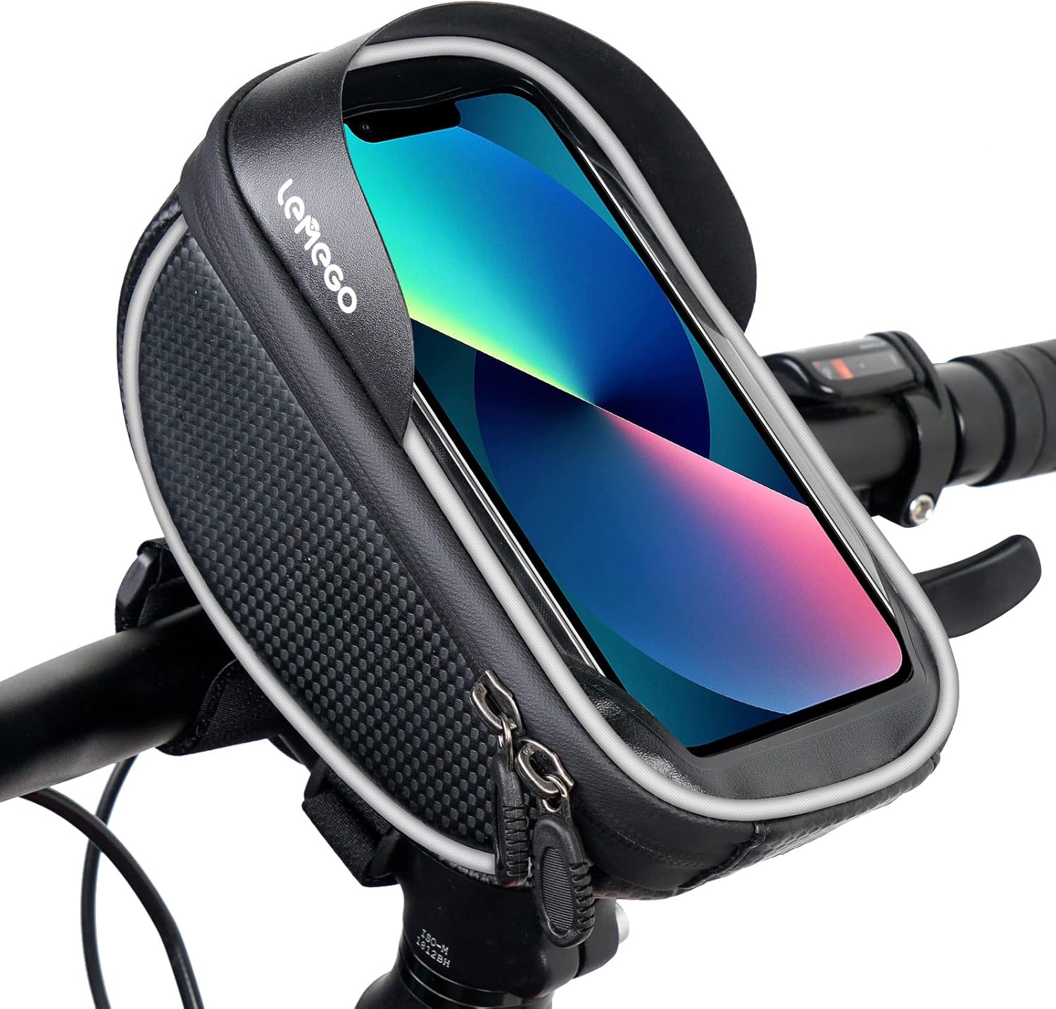 Sac De Cadre étanche Pour Vélo - 3.5L, Support Téléphone, Bandes Réfléchissantes - BAIGIO - Pour VTT, Cyclisme