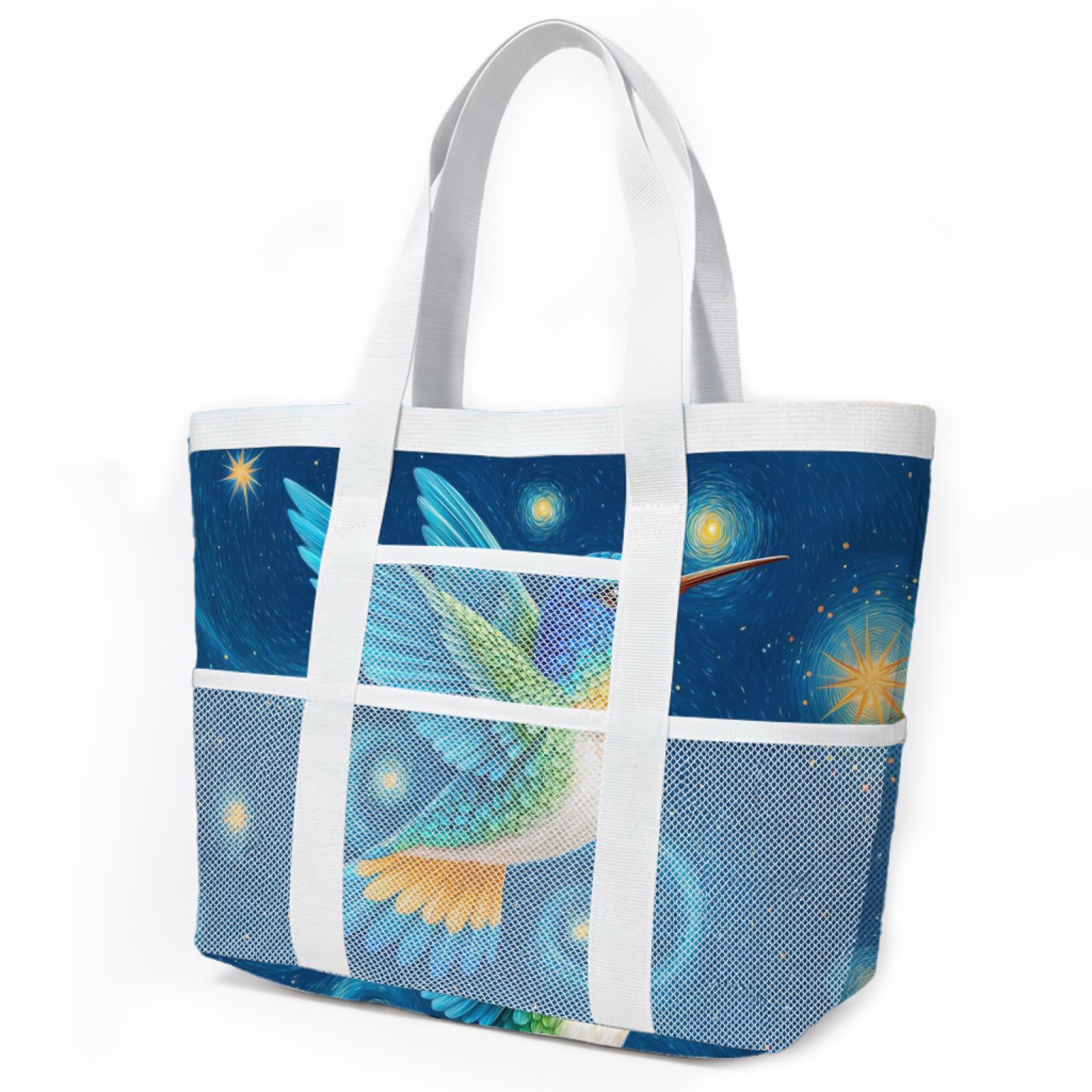Bolso Playa Mujer Tote Bag Bolsa Playa Shopper Bolsa de Viaje Bags For Women Ligero Bolso Shopper Plegable Tote Bag Cremallera Resistente Natación Beach Bag