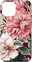Vista 12 de Funda para iPhone XR con diseño floral rosa y hermosas flores