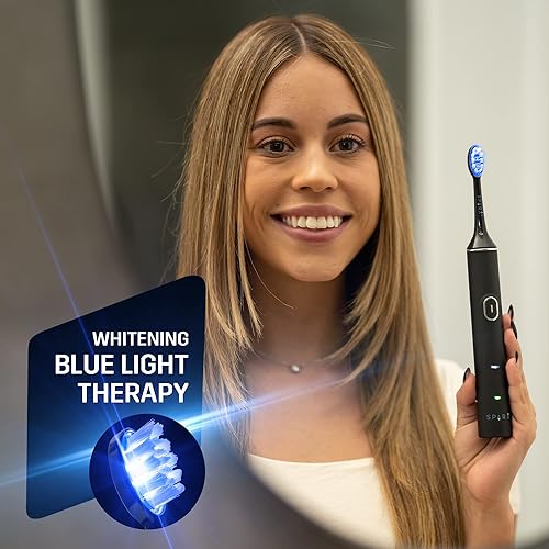 Miniatura 5 de Sparx - Cabezales de repuesto para cepillos de dientes, cabezales de cepillo con terapia de luz azul para el cuidado de las encías, cabezales de