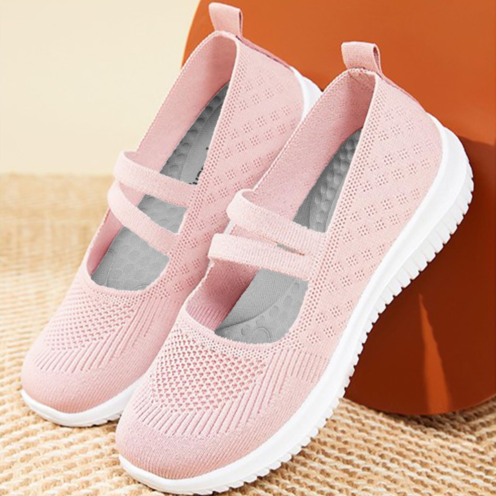 Alexis Leroy Mujer Moda Comoda Enfermera Caminar Zapato Non Slip Zapatillas
